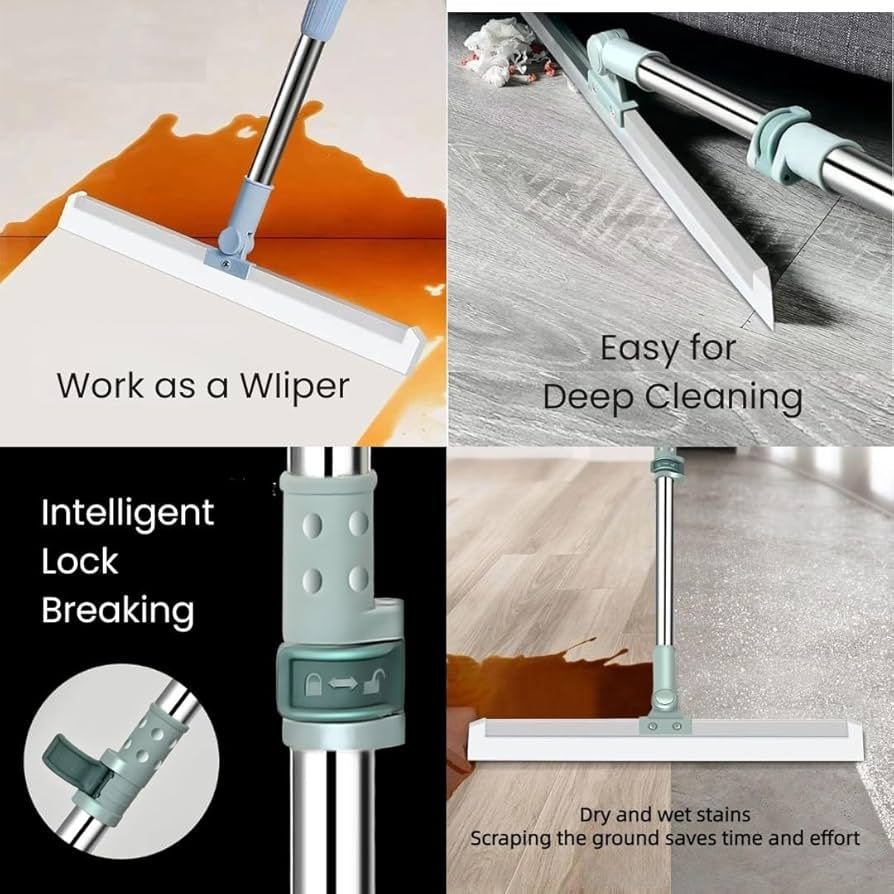 Magic Broom Silicone Floor Wiper